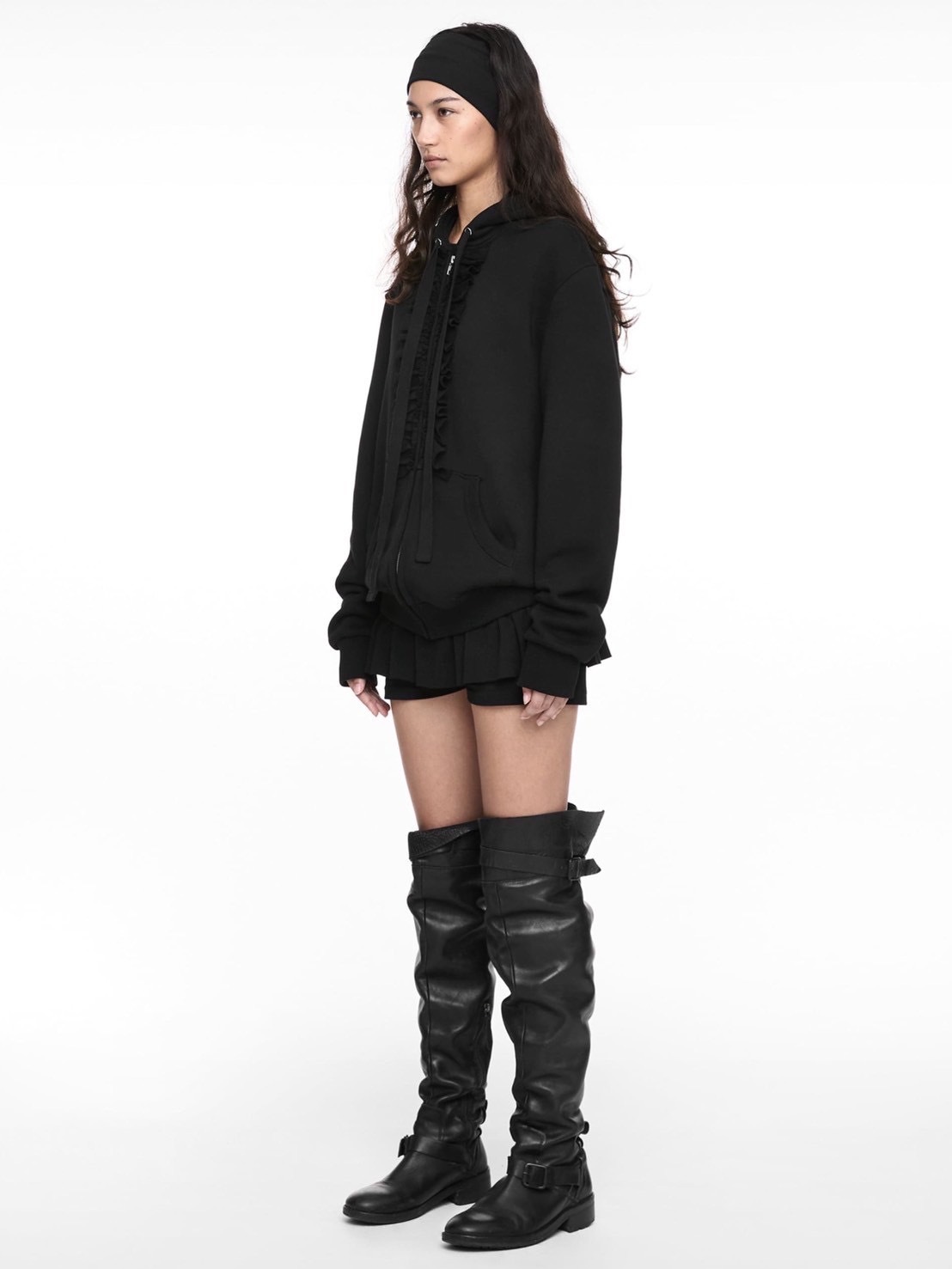 【NACHE】RUFFLE SHORT PANTS