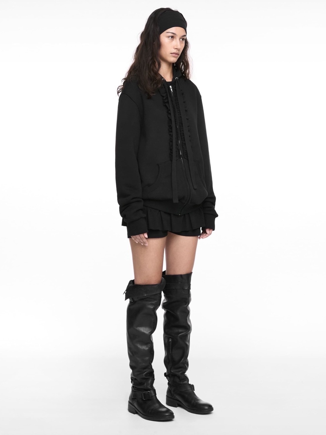 【NACHE】RUFFLE SHORT PANTS