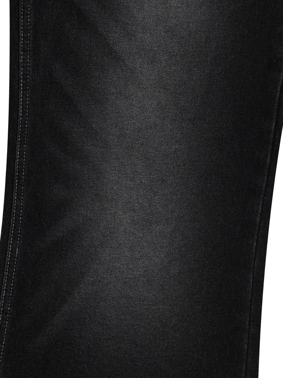 【AAKAM】Rhinestone Washed Denim Pants