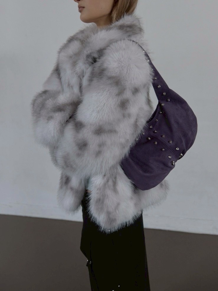 SETUP‐EXE】FAUX FUR JACKET / 【セットアップエグゼ】ハイネック