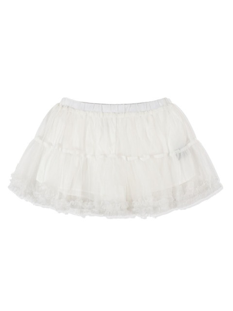 【Uglyshadow】MESH FRILL CANCAN SKIRT