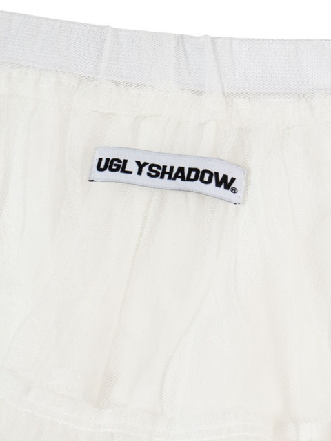 【Uglyshadow】MESH FRILL CANCAN SKIRT