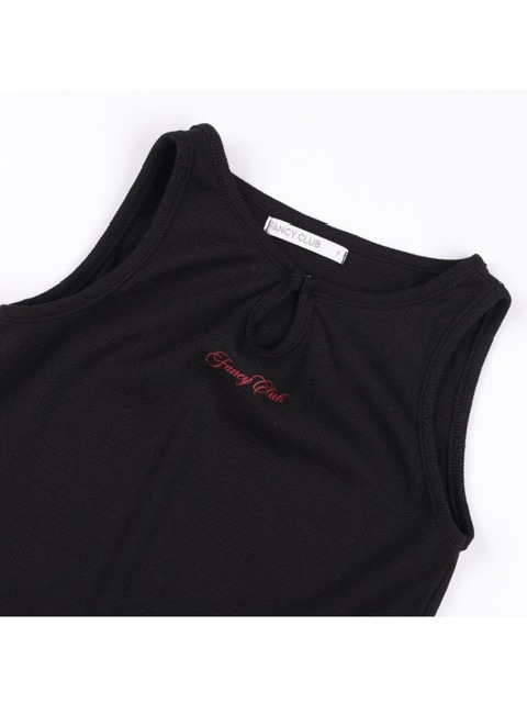 FANCY CLUB】KNITTED HOOD BOLERO SET UP / 【ファンシークラブ