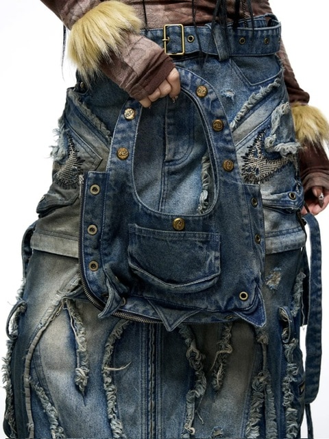 PERSONSOUL】Disassemble denim skirt | OUR BRAND,PERSONSOUL
