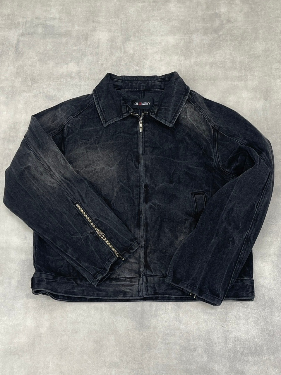 受注制【nmtc +】side zip denim jacket