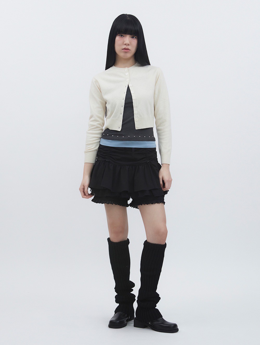 【TUOMIO】LAYERED BLOOMER SHORTS ★韓国人気★ 追跡付 TUOMIO】LAYERED BLOOMER SHORTS | OUR BRAND,TUOMIO | PRESSING
