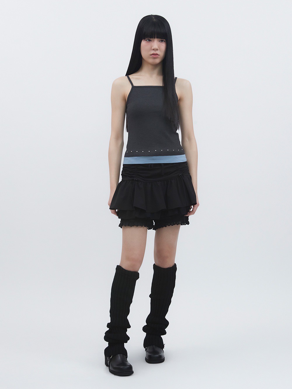 【TUOMIO】LAYERED BLOOMER SHORTS ★韓国人気★ 追跡付 TUOMIO】LAYERED BLOOMER SHORTS | OUR BRAND,TUOMIO | PRESSING
