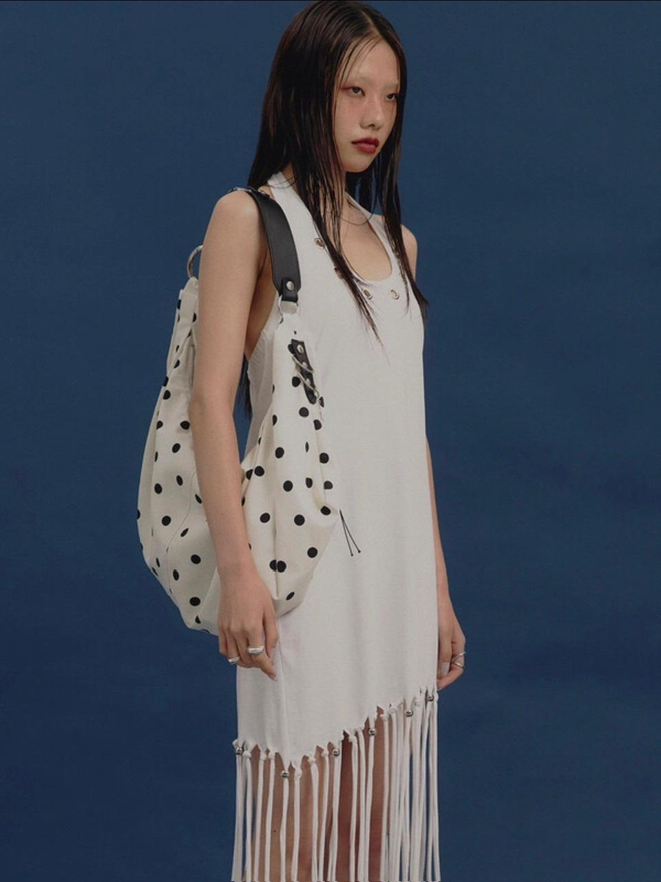 再入荷【NOT KNOWING】Braided Dot Shoulder Bag / 【ノットノー