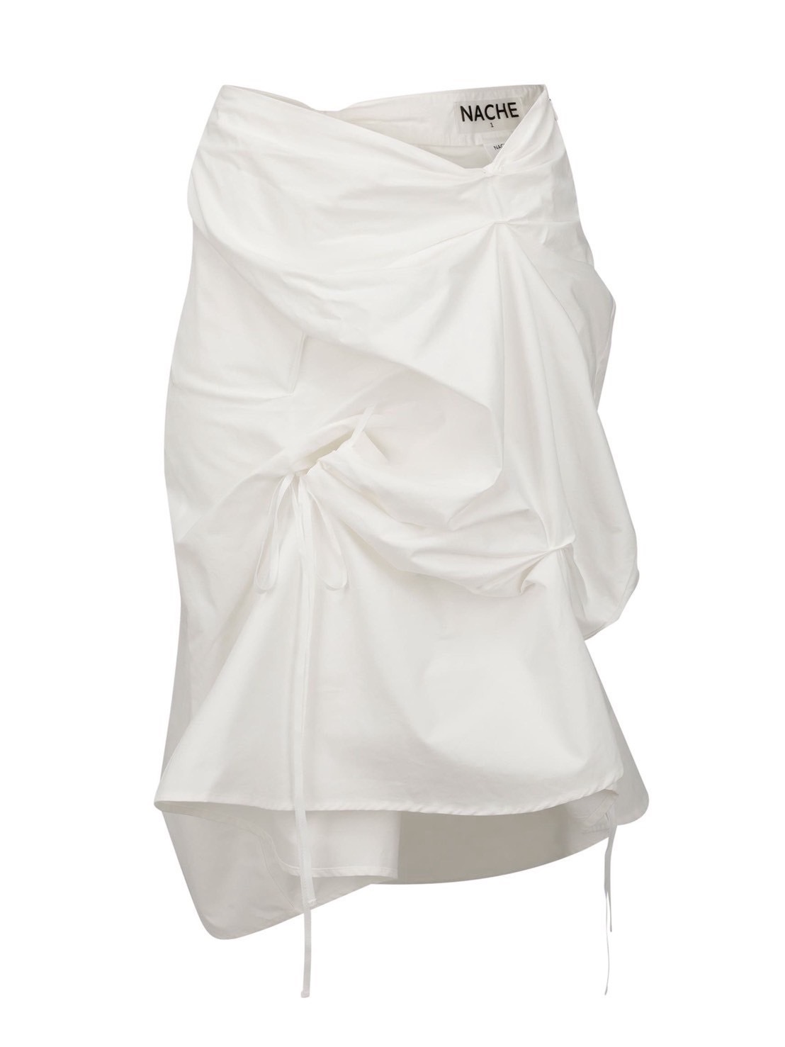 【NACHE】STRAP PULLED SKIRT