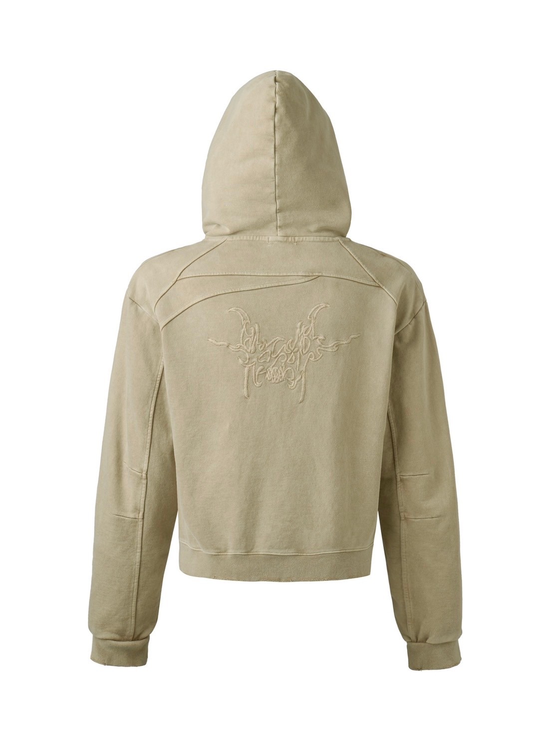 ANOTHERYOUTH】overdyed crop zip-up hoodie | OUR BRAND,ANOTHERYOUTH