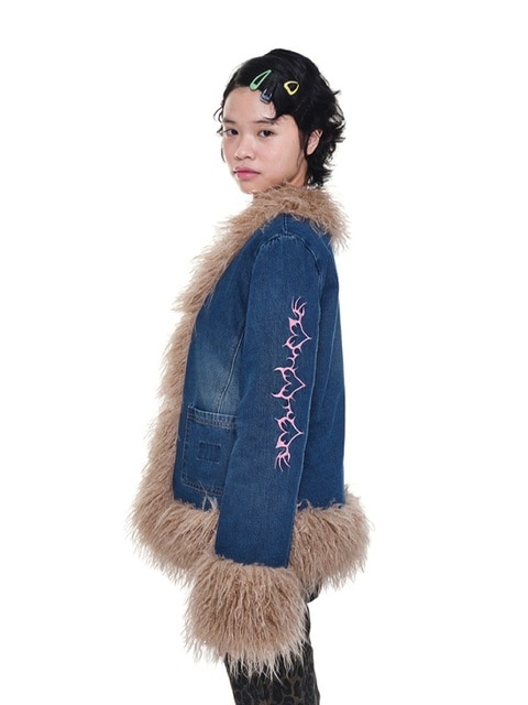 【YOUTHBATH】Fluffy washed  jacket