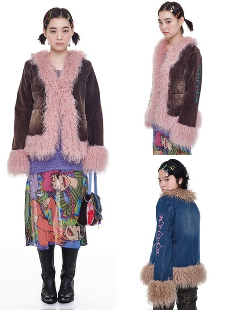 【YOUTHBATH】Fluffy washed  jacket