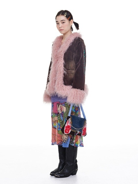 【YOUTHBATH】Fluffy washed  jacket