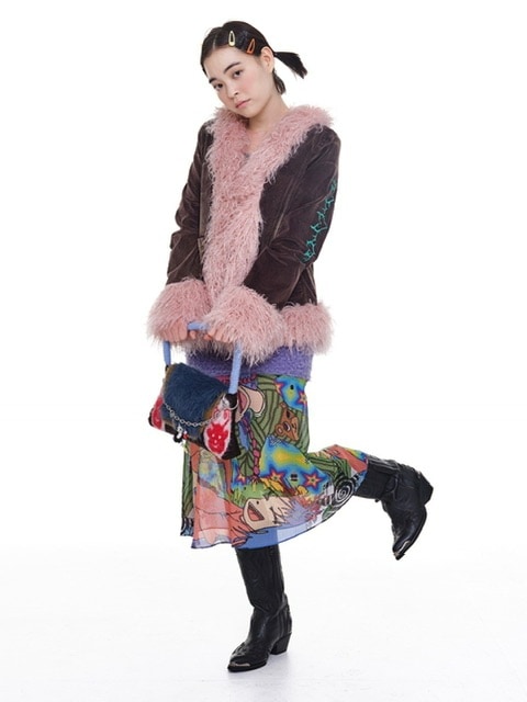 【YOUTHBATH】Fluffy washed  jacket