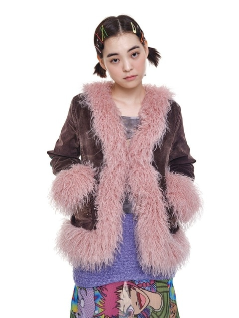 【YOUTHBATH】Fluffy washed  jacket