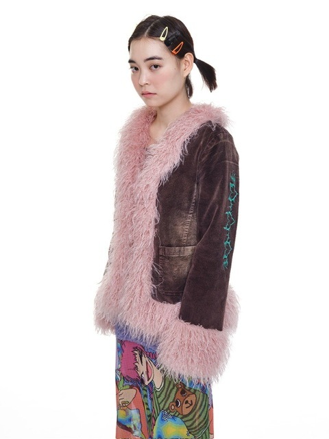 【YOUTHBATH】Fluffy washed  jacket