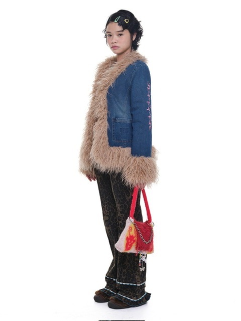 【YOUTHBATH】Fluffy washed  jacket