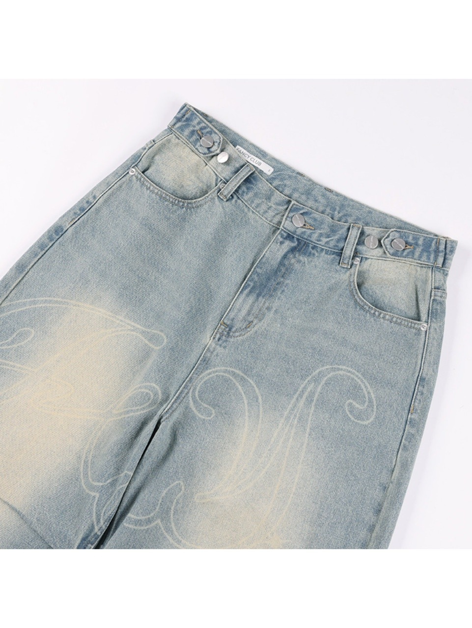 FANCY CLUB】ANGEL VINTAGE WASHING PINTUCK PANTS | OUR BRAND,FANCY