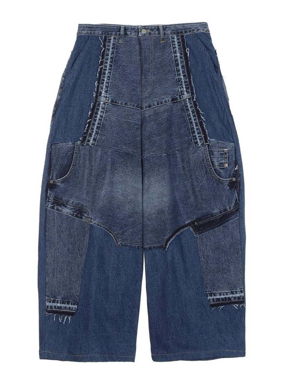 【SURGERY】surgery remake denim wide balloon pants