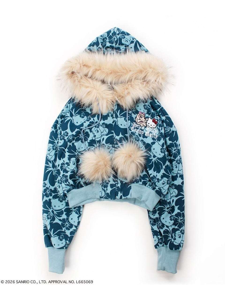 2/10 20:00発売【GALFY】鬼ギャルパーカー / 【ガルフィー】総柄猫耳