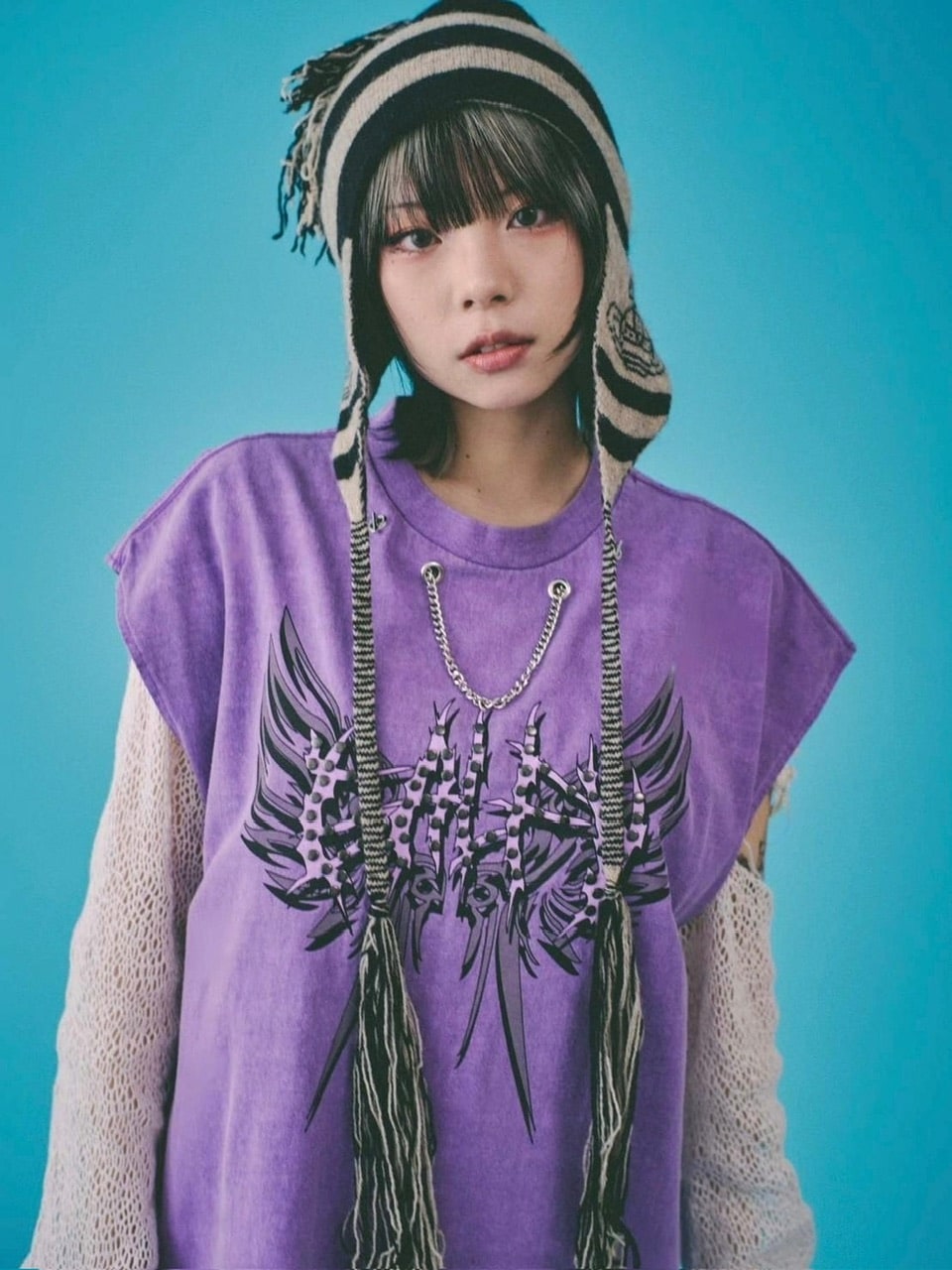 GALFY】ゴリ厨二タンク / 【ガルフィー】ロゴプリントタンクトップ