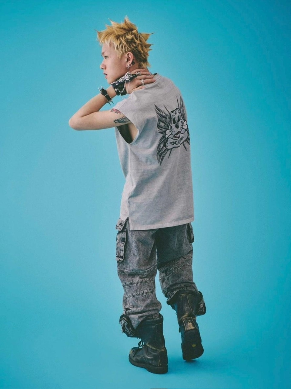 GALFY】ゴリ厨二タンク / 【ガルフィー】ロゴプリントタンクトップ