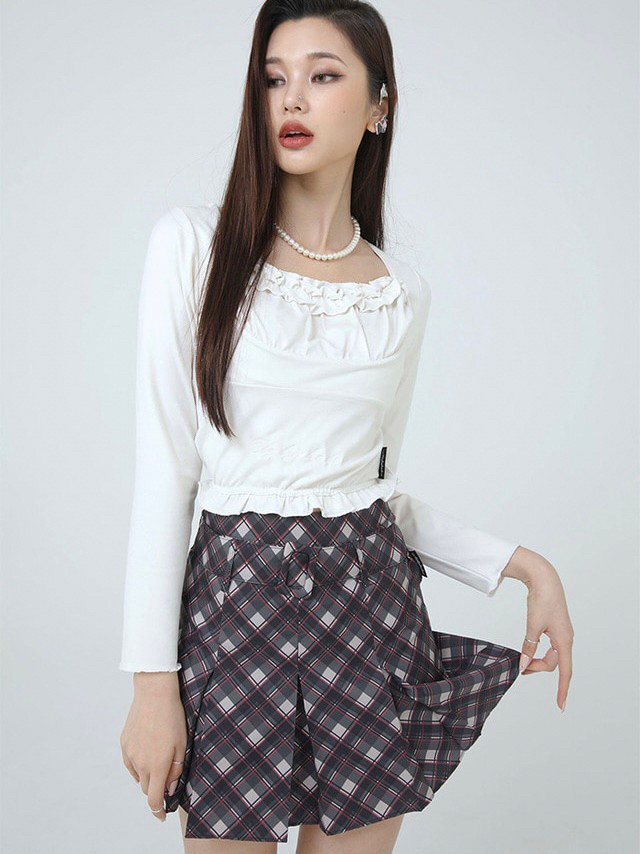 【ugly shadow】BELT PANTS SKIRT