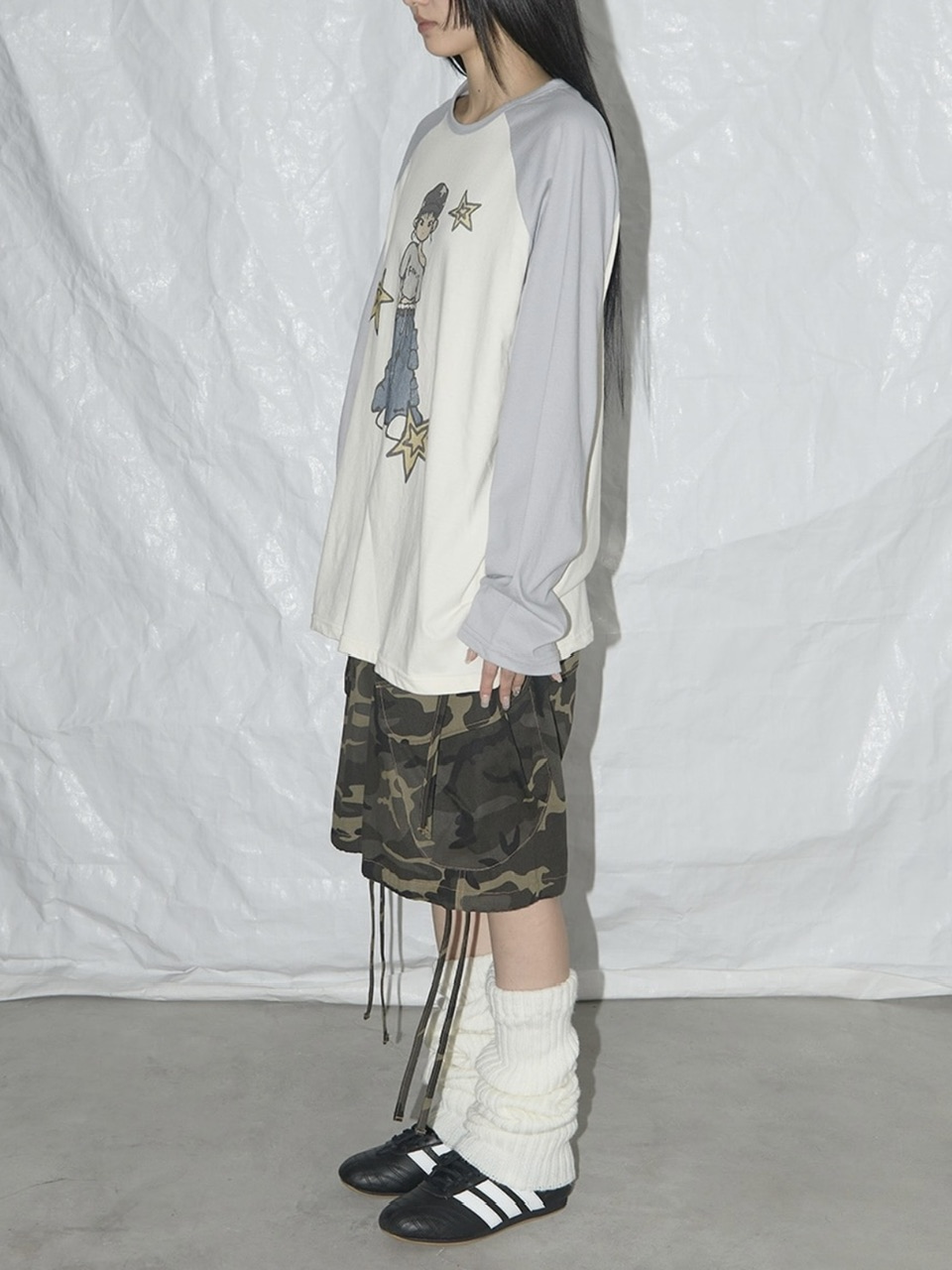 パンツ CARGO LETTERING BERMUDA PANTS FANCY CLUB】CARGO LETTERING BERMUDA PANTS | OUR BRAND,FANCY CLUB