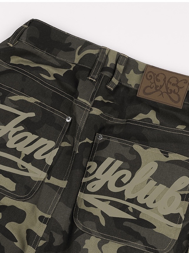 FANCY CLUB】CARGO LETTERING BERMUDA PANTS | OUR BRAND,FANCY