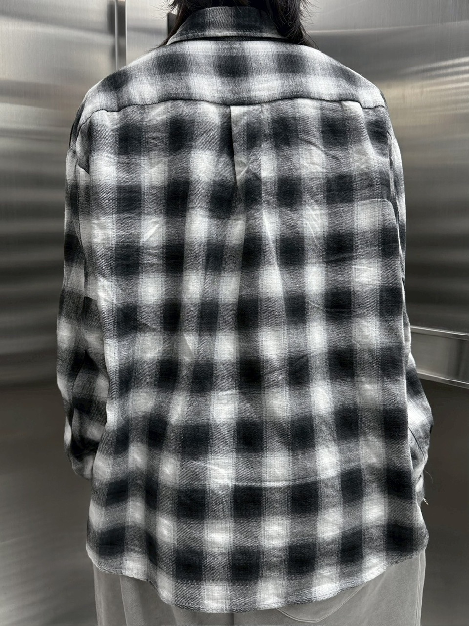 LUV CODE】shadow check shirt | OUR BRAND,LUV CODE | PRESSING WEB SHOP