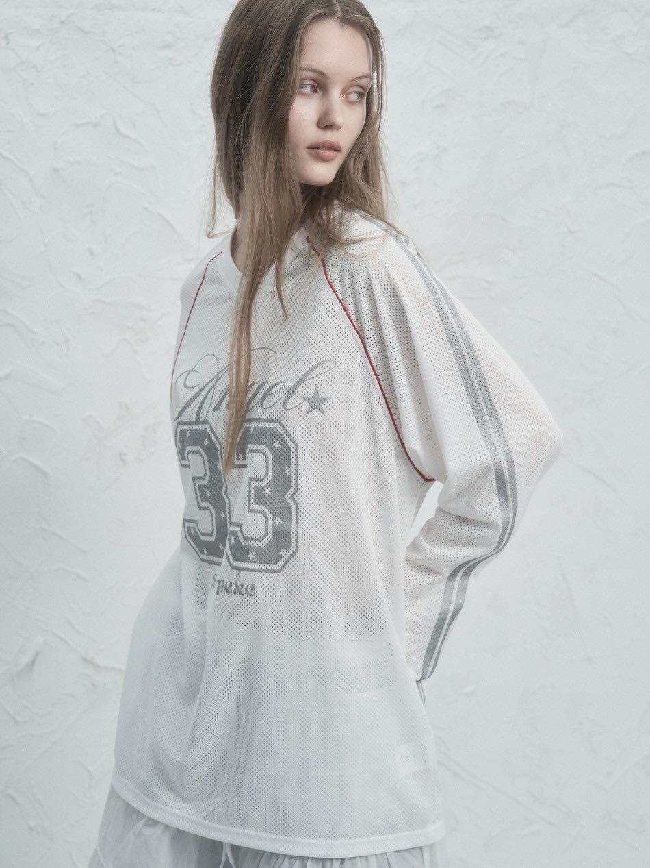 【絶品】 MESH SETUP‐EXE】V-NECK SPORTS BRAND,SETUP-EXE OUR | T トップス