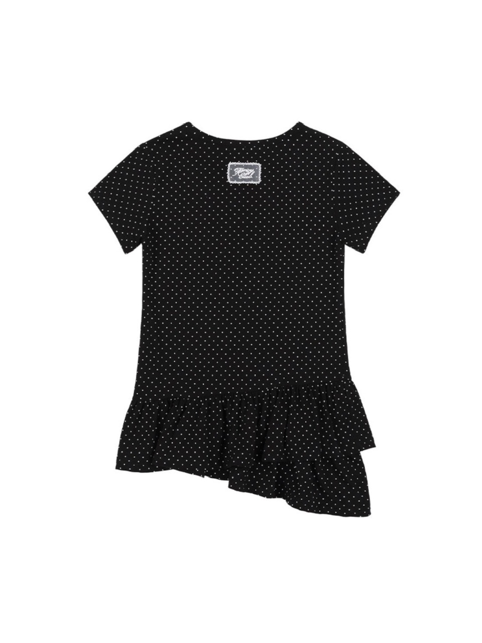 ★FANCY CLUB★ FRILL LAYERED DOT TEE FANCY CLUB】Frill Layered Dot Tee | OUR BRAND,FANCY CLUB