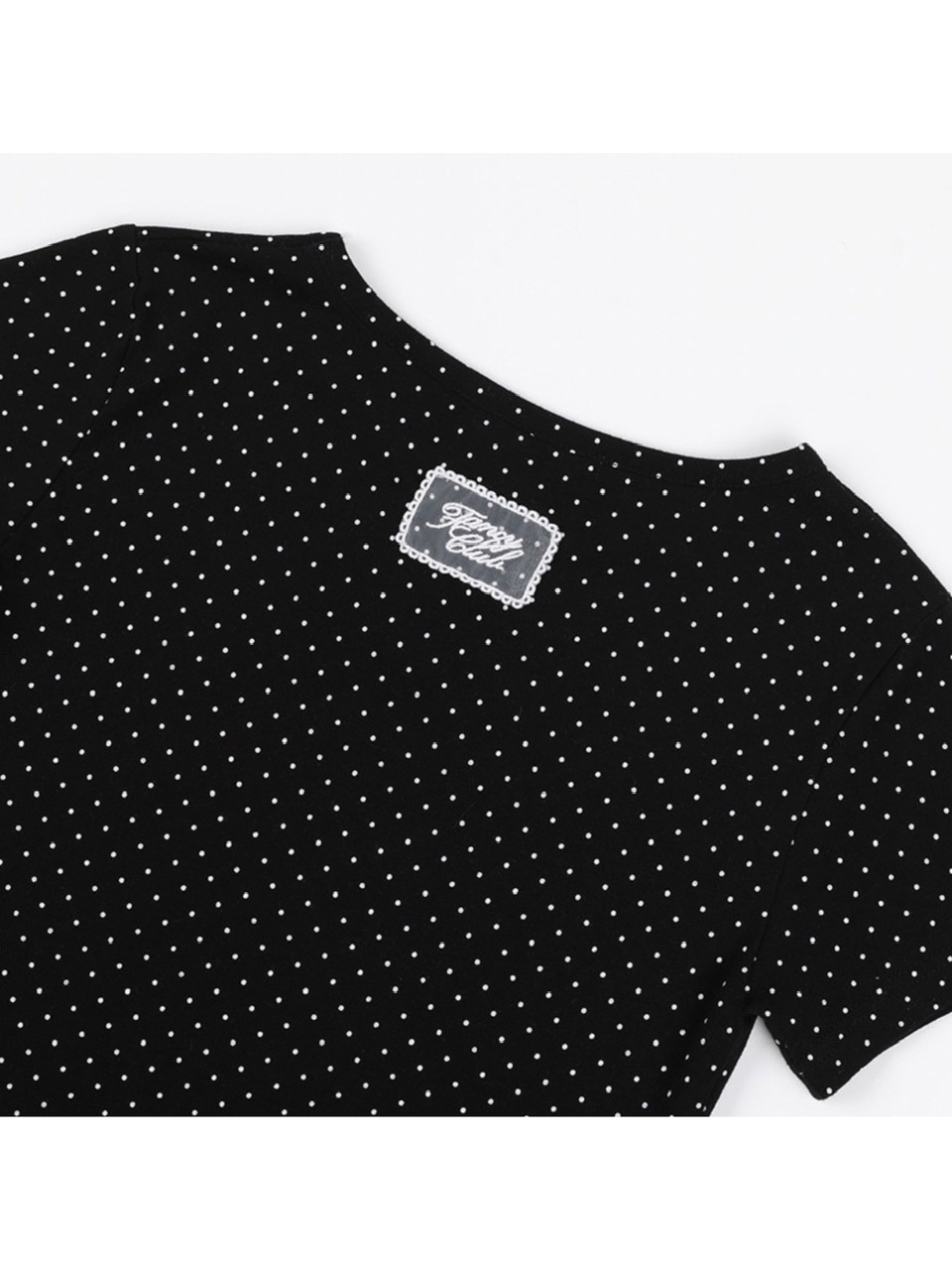 ★FANCY CLUB★ FRILL LAYERED DOT TEE FANCY CLUB】Frill Layered Dot Tee | OUR BRAND,FANCY CLUB