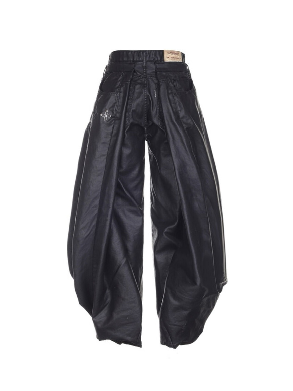 デニム・ジーパン SURGERY double folding over wide baggy