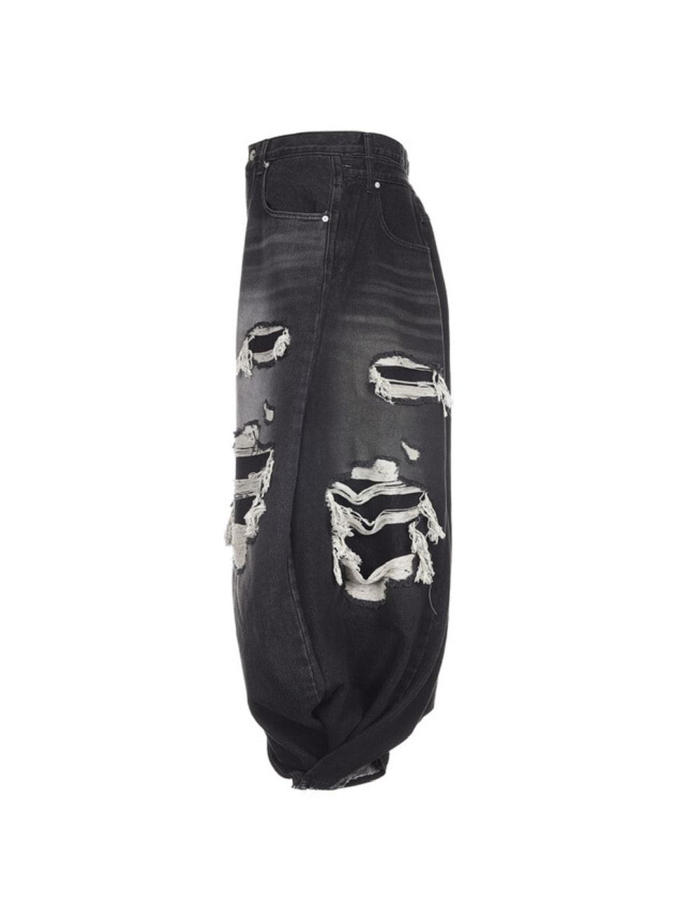 パンツ surgery black denim pants 6/16再入荷【SURGERY】surgery long length double jeans