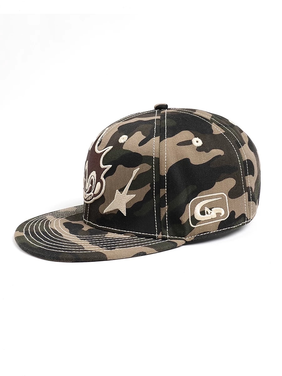 【即日発送】DND4DESキャップ grumge archive graphic DND4DES】CAMOUFLAGE DOLL EMBROIDERED HAT | OUR BRAND,DND4DES