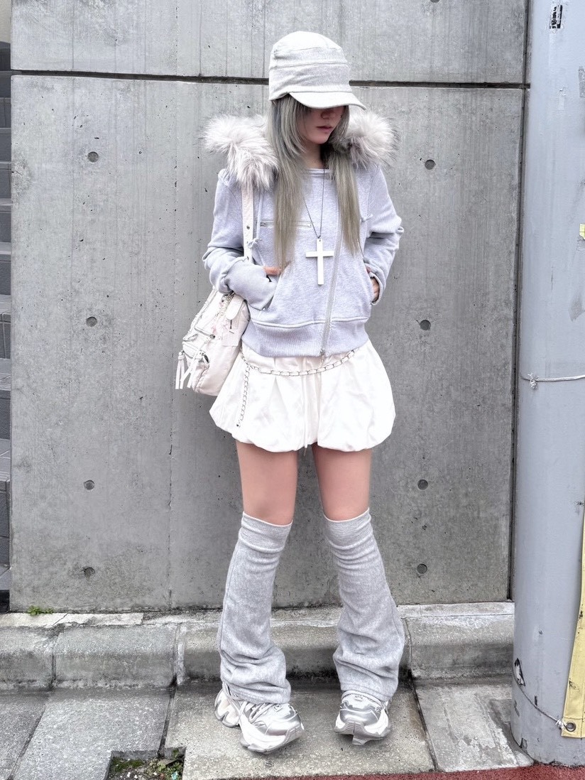 【nmtc +】balloon sweat skirt / 【エヌエムティーシープラス】バルーンスウェットスカート (3color)