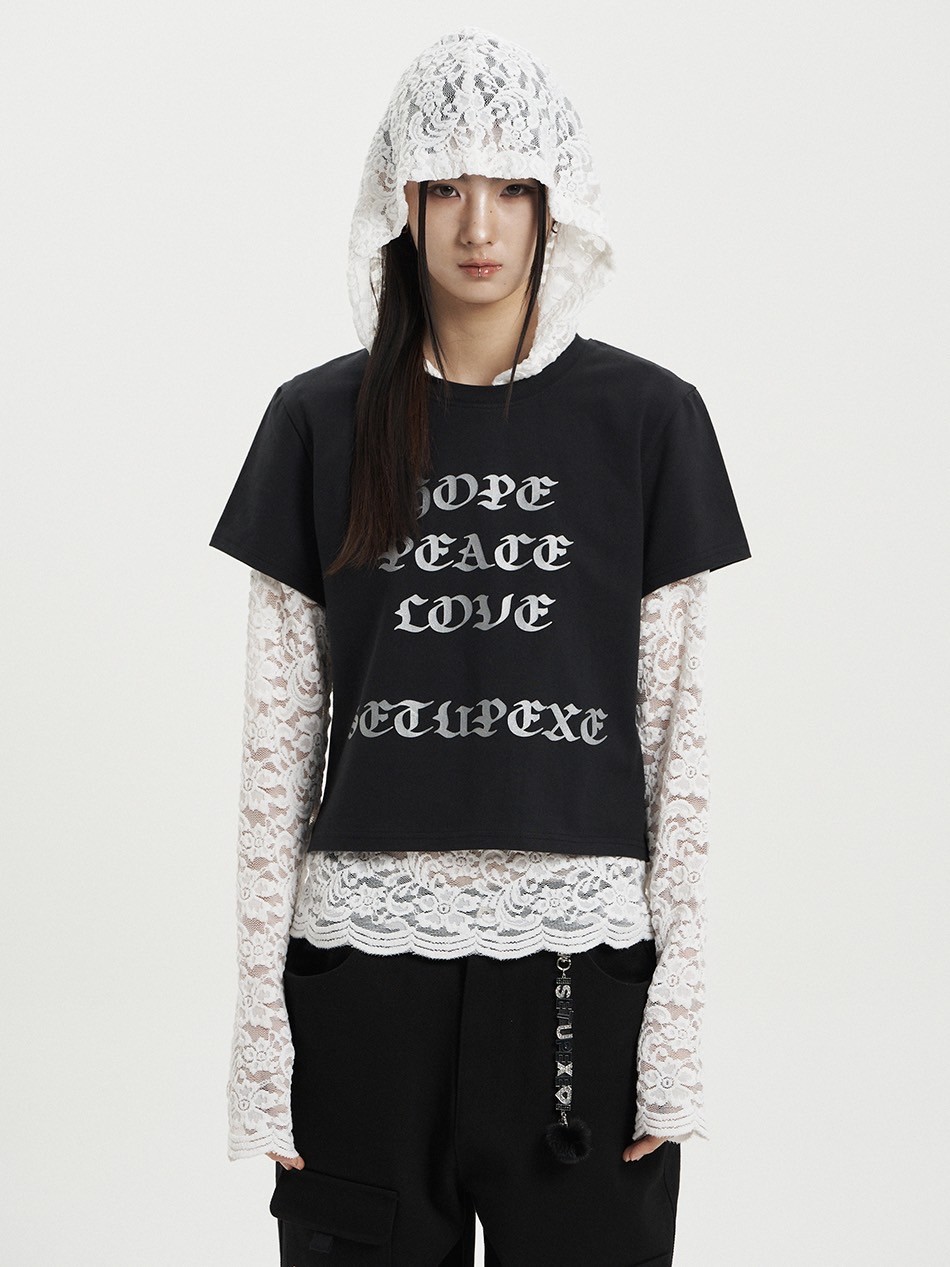 SETUP‐EXE】HOPE / LOVE / PEACE TOP | OUR BRAND,SETUP-EXE