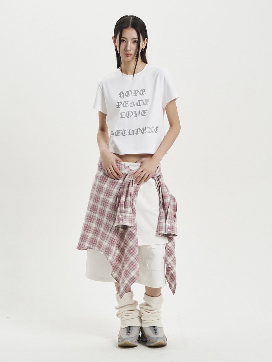SETUP‐EXE】HOPE / LOVE / PEACE TOP | OUR BRAND,SETUP-EXE