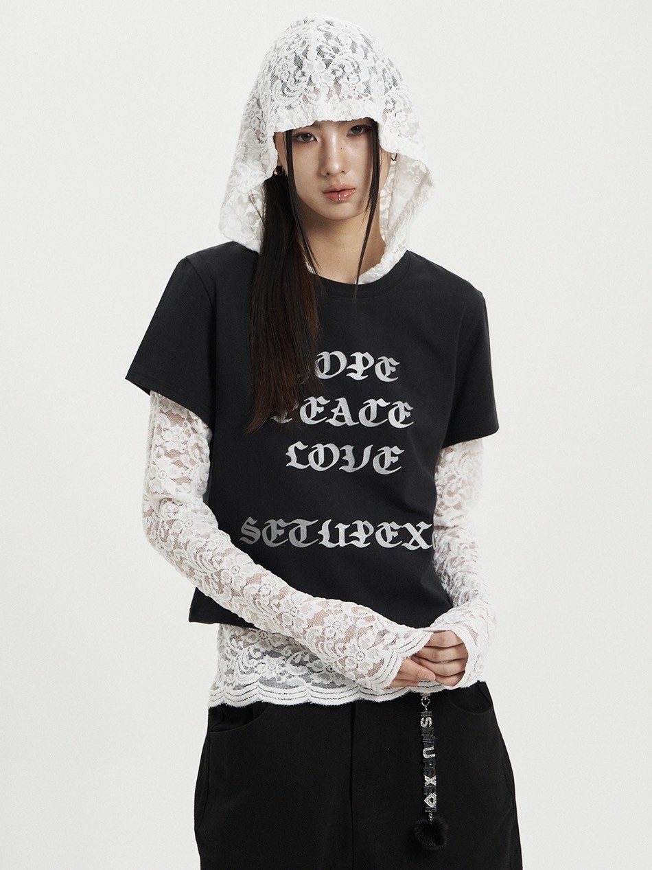 SETUP‐EXE】HOPE / LOVE / PEACE TOP | OUR BRAND,SETUP-EXE