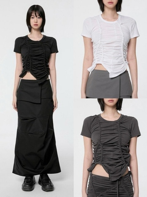 FLAREUP】Handmade Twisted T-Shirt | OUR BRAND,FLAREUP | PRESSING