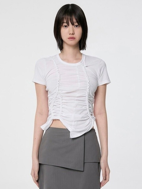 【FLAREUP】Handmade Twisted T-Shirt