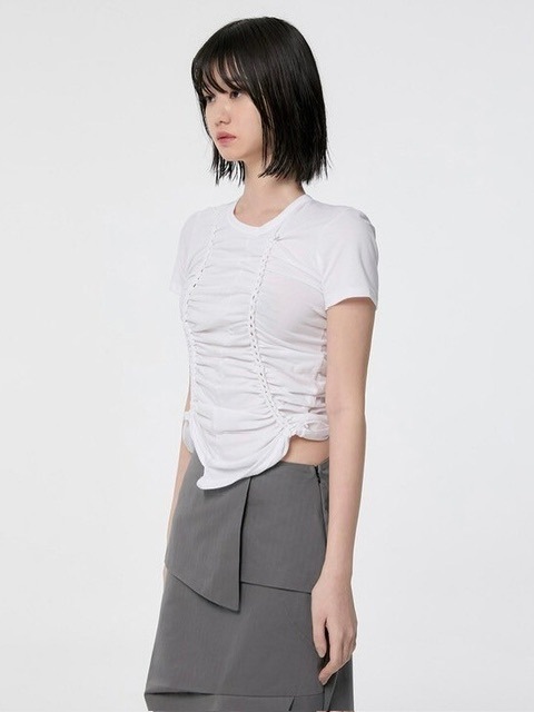 【FLAREUP】Handmade Twisted T-Shirt