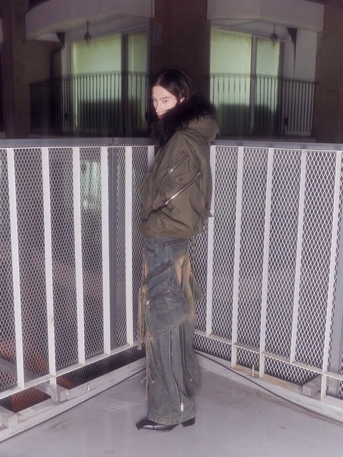 【SURGERY】oblique cargo jeans /カーゴデニムパンツ 3/9再入荷【SURGERY】oblique cargo jeans / 【サージェリー