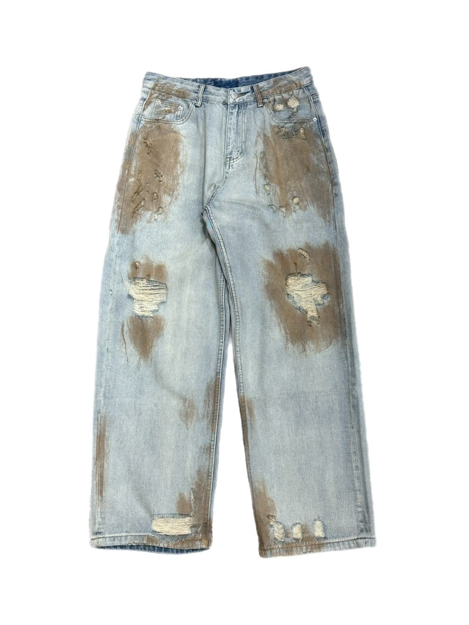 Chikashitsu + ダメージデニムセット 楽天市場】正規品 【 Chikashitsu + vintage wash damage denim