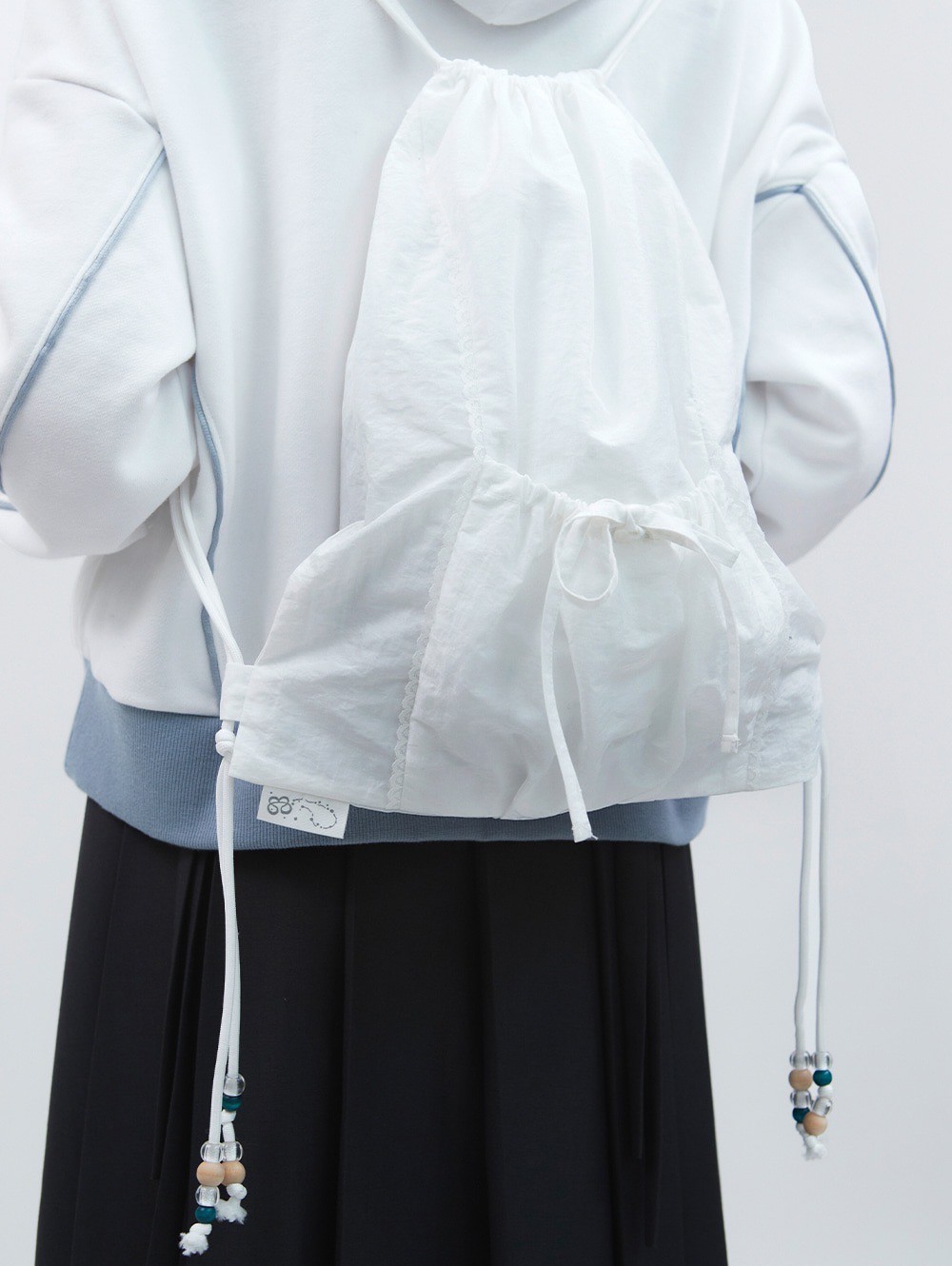 TUOMIO】LACE GYMSACK | OUR BRAND,TUOMIO | PRESSING WEB SHOP