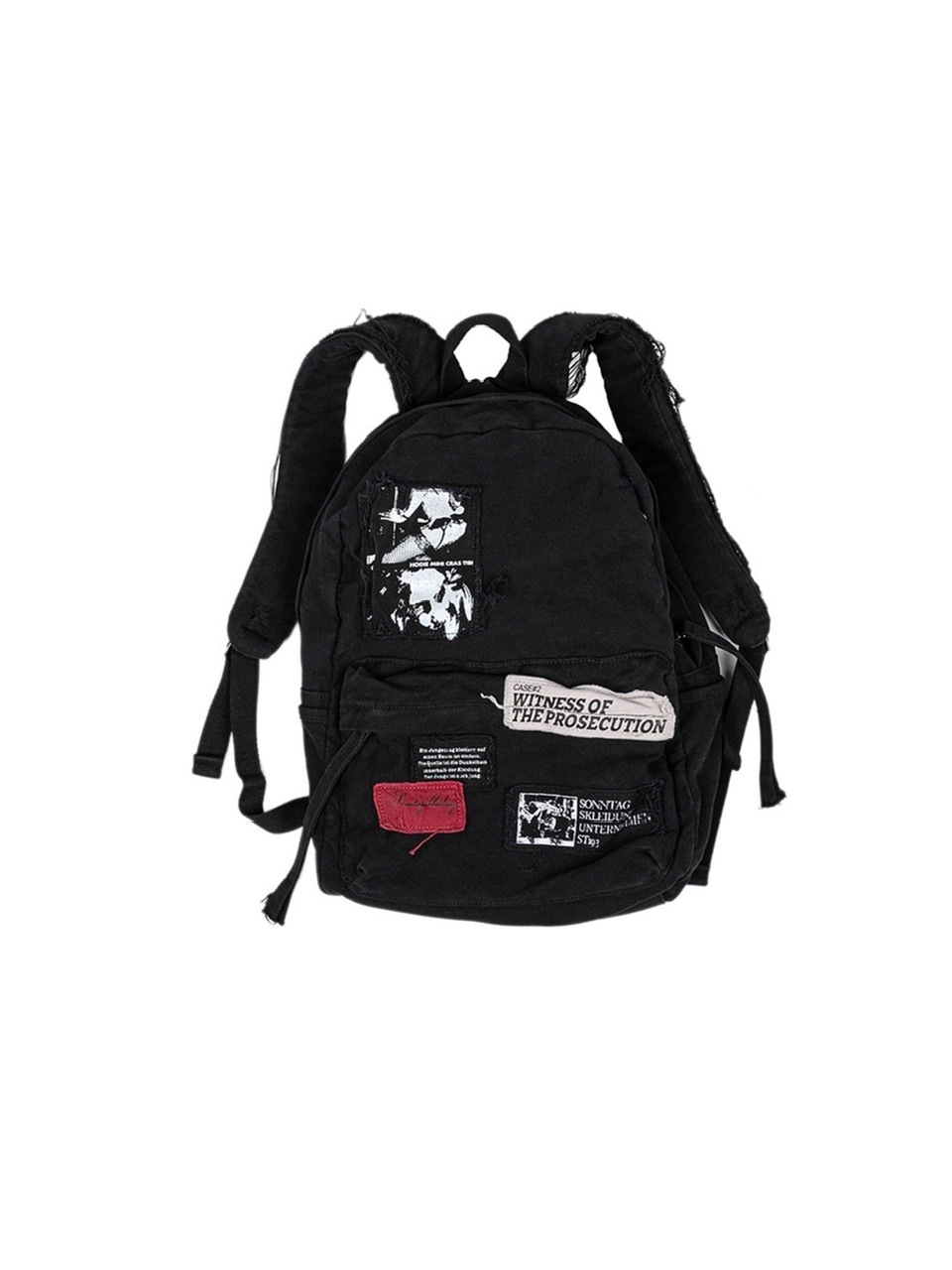 SUNDAY OFF CLUB】VTG Patches Backpack | OUR BRAND,SUNDAY OFF CLUB
