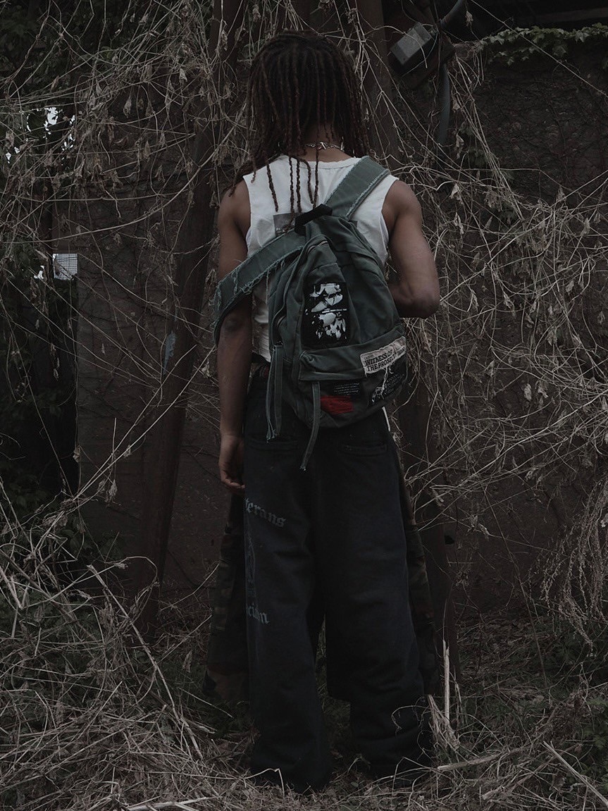 SUNDAY OFF CLUB】VTG Patches Backpack | OUR BRAND,SUNDAY OFF CLUB