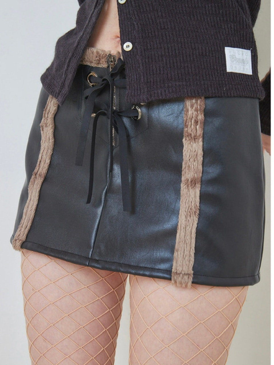 【CRANK】EYELET MUSTANG SKIRT