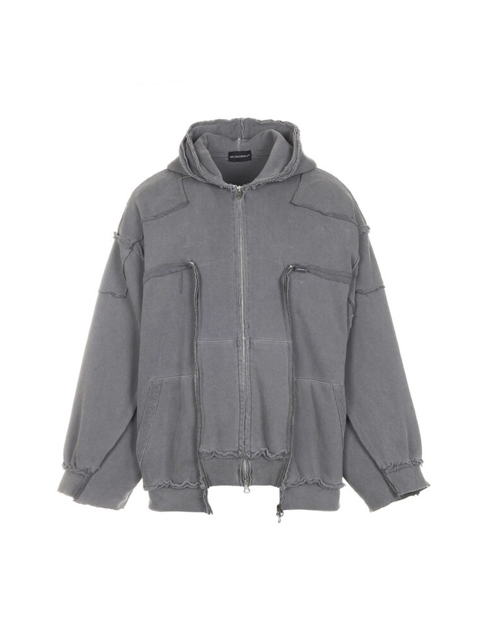 【SURGERY】remake over pigment hood jacket 'beige' Surgery Remake over pigment hood jacket beige – APOC STORE